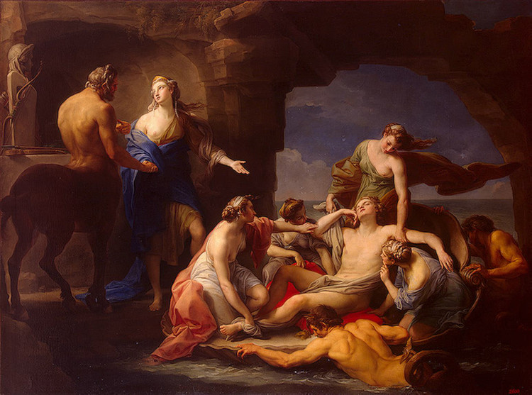 ͼ˹ķŭThe-Rage-of AchillesGiovanni-Battista-Tiepolo1696-1770